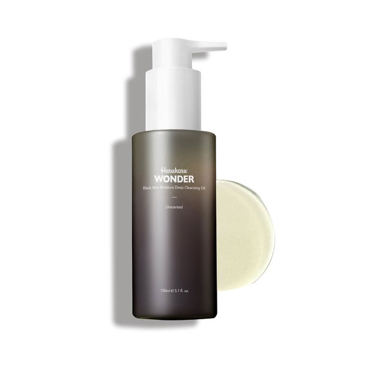 Haruharu wonder - Black rice moisture cleansing oil - Huile Démaquillante Hydratante au Riz Noir 150ml