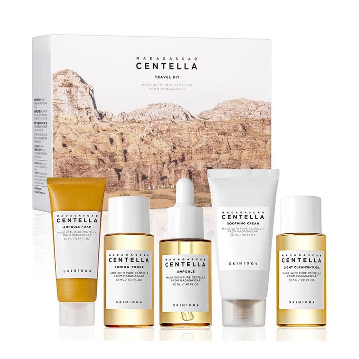 SKIN 1004 - Madagascar Centella Travel Kit - Coffret format voyage