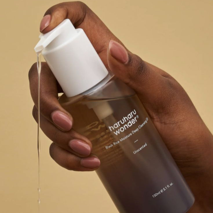 Haruharu wonder - Black rice moisture cleansing oil - Huile Démaquillante Hydratante au Riz Noir 150ml