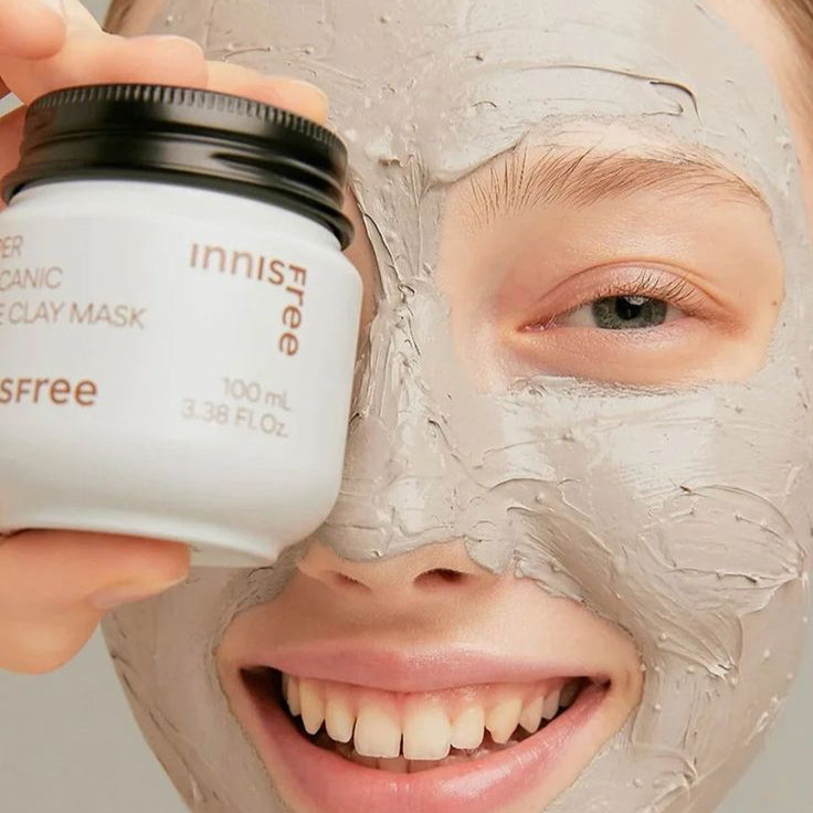 Innisfree - Super Volcanic Pore Clay Mask - Masque à l'argile 100ml