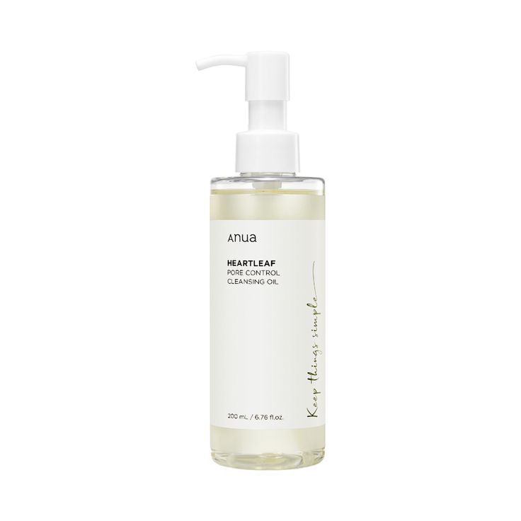 Anua - Heartleaf Pore Control Cleansing Oil - Huile nettoyante démaquillante 200ml